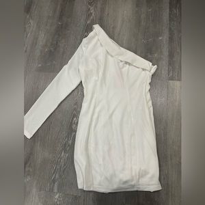 Women’s white midi dress